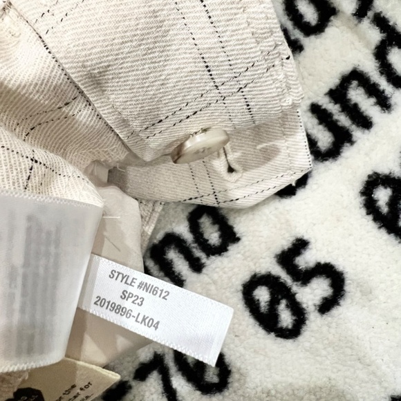 Madewell The Untailored Plaid Straight Leg Pants In Windowpane Size 8 - NEW - Picture 9 of 9